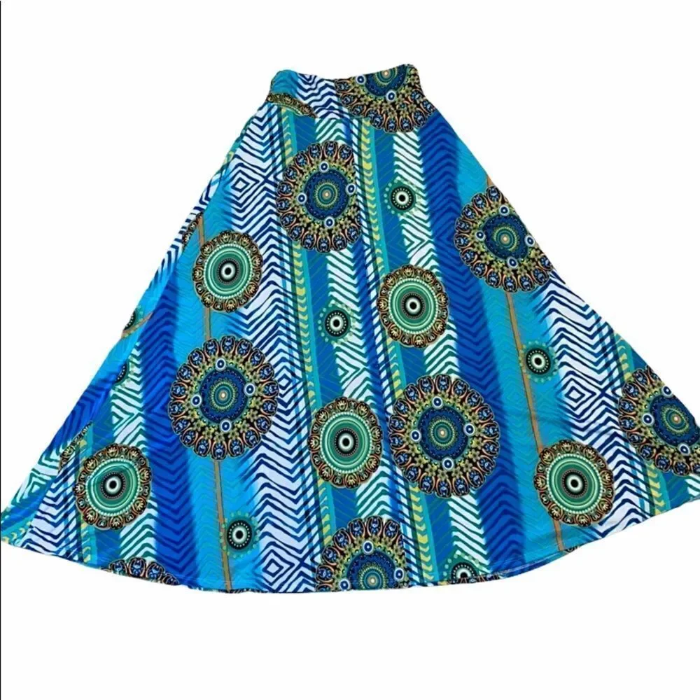 J USA Maxi Circle Skirt